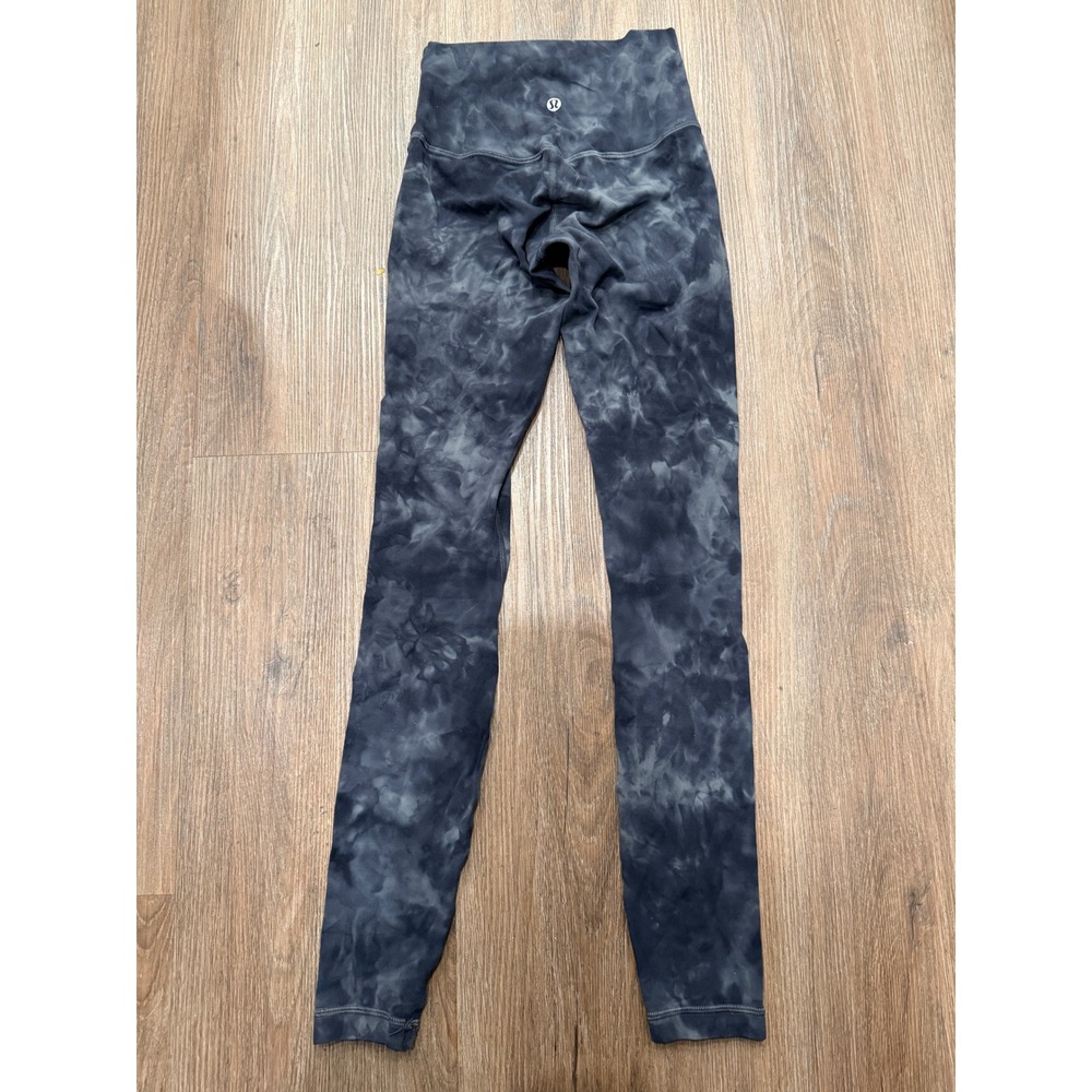 Lululemon Align High-Rise Pant 28 Diamond Dye Graphite Grey Bronze Green Size 2‎